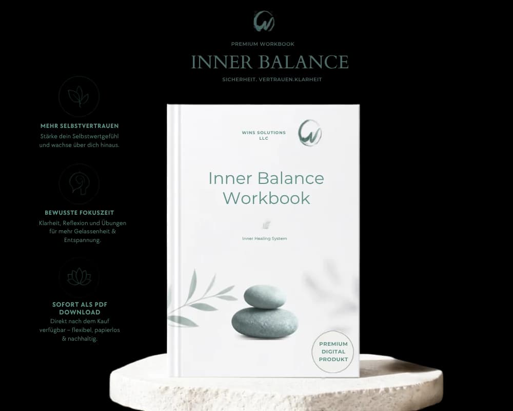 Mockup des Inner Balance Workbooks